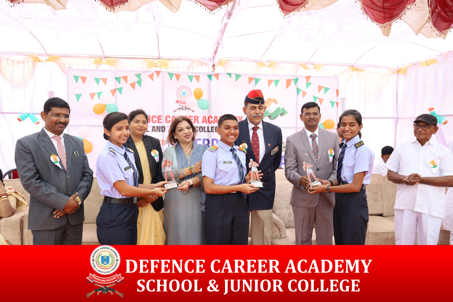77th independence day celebration by girls dca in sambhajinagar-aurangabad